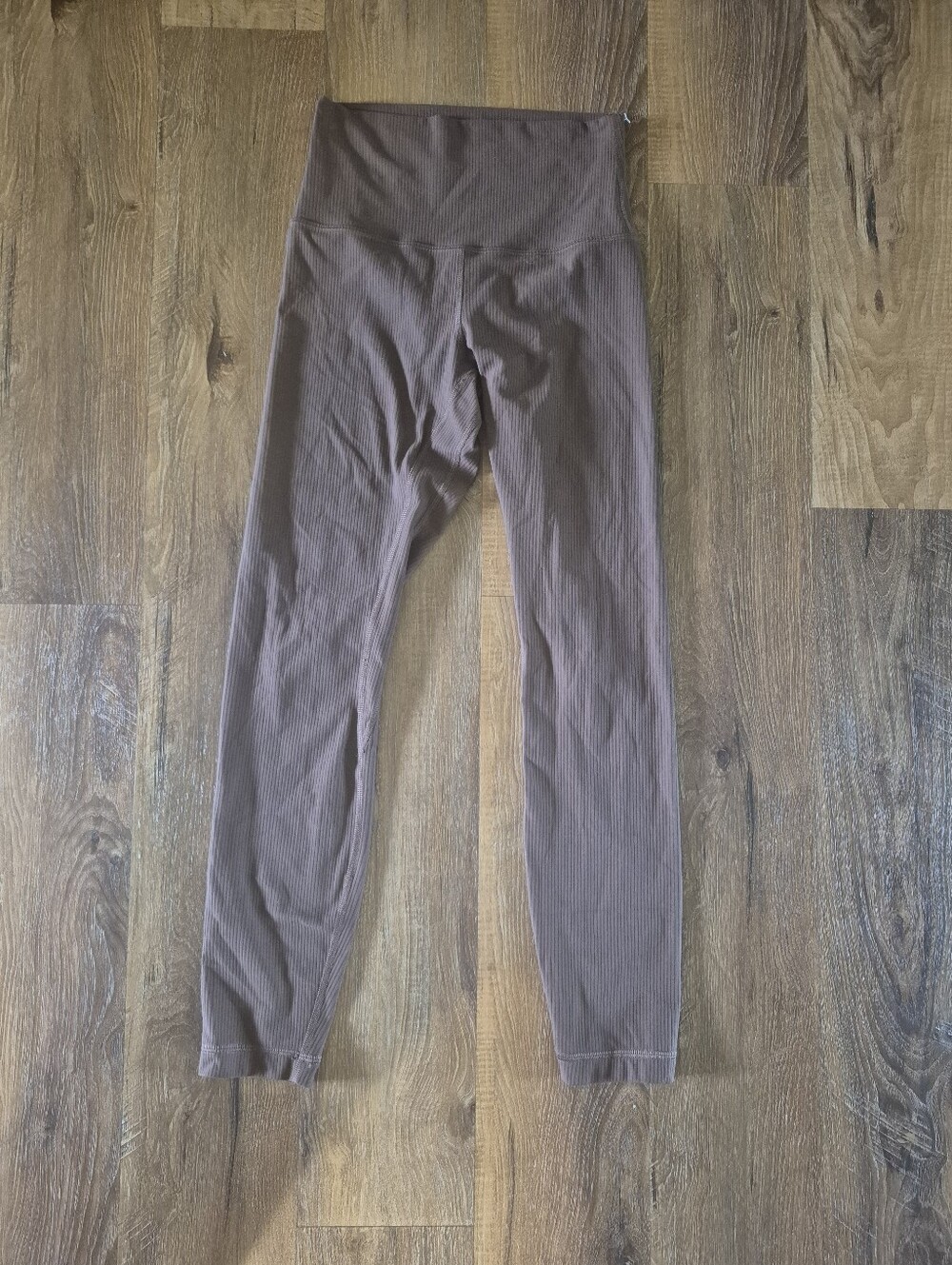 Lululemon Ribbed Leggings in Brown